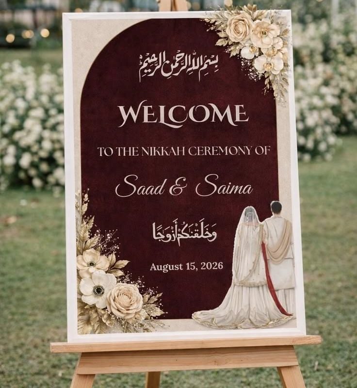 Welcome Board