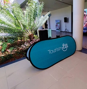 Vibrant Bean Banners designed for indoor and outdoor use, perfect for enhancing the atmosphere at events and gatherings.